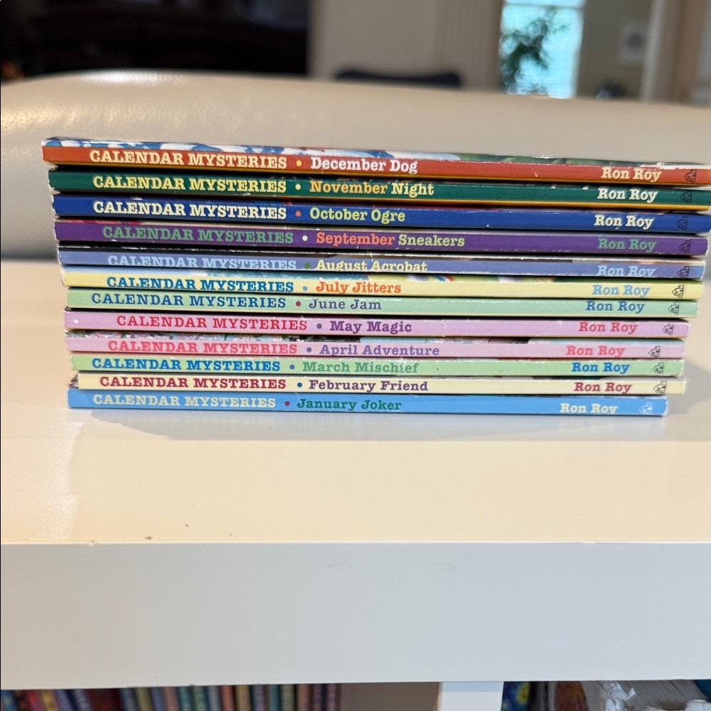 Calendar Mysteries Book Set for Kids